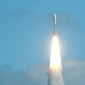 Atlas V rocket carrying the New Horizons spacecraft.